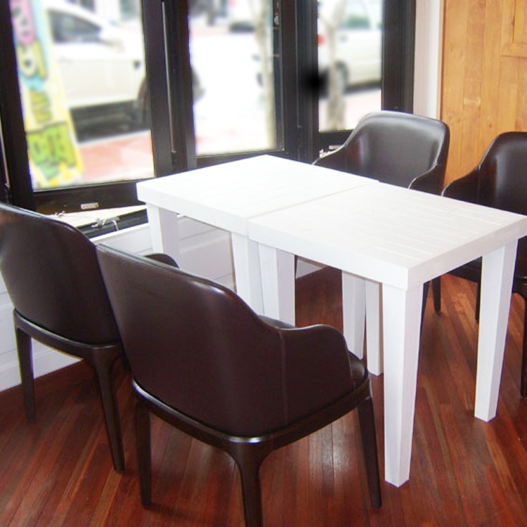 CAFE-009 [원주 커피라디오 카페] 맞춤제작 목재 테이블